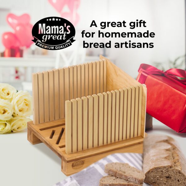 Bread Slicer is a great gift for homemade bread artisans