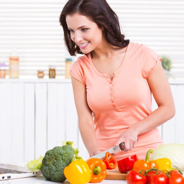 Bread knife used for cutting vegetables