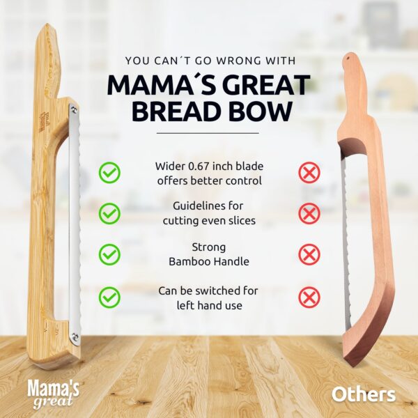 why Mama's Great Bread Bow bread slicer